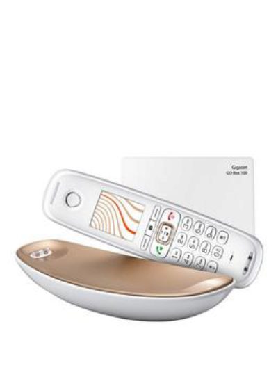 Gigaset Gigaset Cl750A Go Single Cordless Phone - White Gigaset Gigaset Cl750A Go Single Cordless Phone - White
